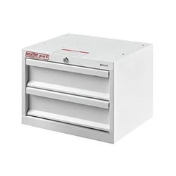 Picture of Weatherguard 9912-3-02 2-Drawer Steel Storage Cabinet 16x12x13.5