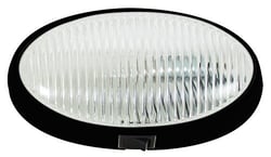 Picture of Optronics RVPL7CBP RV Porch Light with Switch Black Base Clear Lens