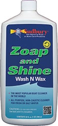 Picture of Sudbury Boat Care 809Q Boat Zoap & Shine Wash and Wax Quart