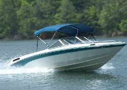 Picture of Carver Covers 406A10 3-Bow Bimini Canvas and Boot Replacement Set