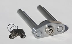 Picture of Weigh Safe WS03 Dual Pin Lock Plate Key Assembly for Aluminum Ball Mounts