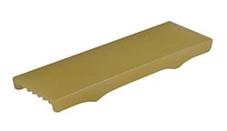 Picture of C.E. Smith 16871 Flex Keel Pad Gold 12" x 3" Full Cap Style