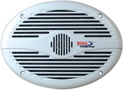 Boss Audio Systems MR690 6x9 Inch Marine Oval Speakers White Pair 350W — image 3