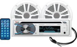 Picture of Boss Audio Systems MCK508WB6 Marine Stereo Package with Bluetooth Receiver and 6.5" Speakers