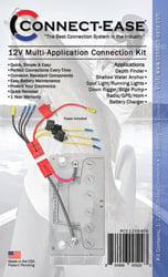 Picture of Connect-Ease RCE12VB4FK 12V Multi-Fused Battery Connection System 50 Amp
