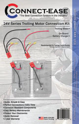 Picture of Connect-Ease RCE24VBCHK 24V Trolling Motor Battery Connection System with Charging Leads