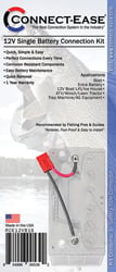 Picture of Connect-Ease RCE12VB1S 12V Battery Quick Connect Connector with 6 AWG Marine Wire