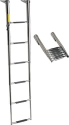 Picture of Garelick 19686 Wide Body Over Platform Telescoping Boat Ladder