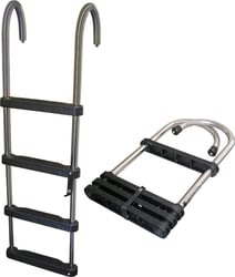 Picture of Jif Marine EJZ3 3-Step Removable Telescoping Pontoon Ladder