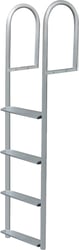 Picture of Jif Marine DJV4W 4-Step Stationary Dock Ladder Wide Step Aluminum