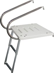 Picture of Jif Marine EKT2 2-Step I/O Transom Platform with Telescoping Ladder