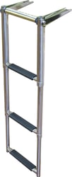 Picture of Jif Marine EQB2 2-Step Over Platform Telescoping Boat Ladder with Hand Grip