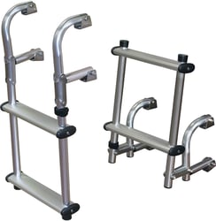 Picture of Jif Marine EPU3 Compact 3-Step Aluminum Transom Ladder
