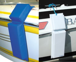 Picture of Airhead Sports Group HH-1CW Hull Hugr Contour White 24in Boat Fender