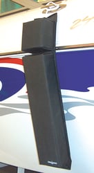 Picture of Airhead Sports Group HH-30CB Hull Hugr Contour Fender 30 x 6 x 4 Inch Black