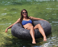 Picture of Airhead Sports Group 52-1140 Sportsstuff Justa Tube 40" Snow and Water Tube