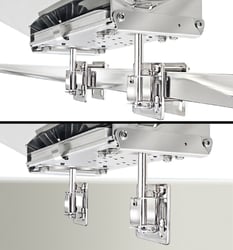 Picture of Magma T10-540 Dual Side Bulkhead or Rail Mount for ChefsMate Newport Catalina Monterey Grills