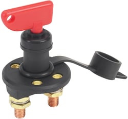 Picture of Moeller 042219-10 Battery Disconnect Switch with Key 110 Amp