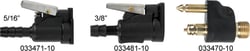 Picture of Moeller 033470-10 Yamaha Brass Male Fuel Tank Fitting