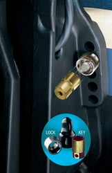 Picture of McGard 74036 Outboard Motor Lock for 40HP Mercury and Up