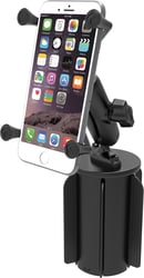 Picture of Ram Mounts RAP-299-3-UN10U X-Grip Large Phone Mount with RAM-A-CAN II Cup Holder Base