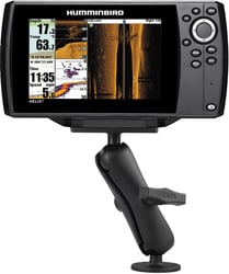 Picture of Ram Mounts RAM-202-24-202 Double Socket Arm Mount for Humminbird Helix 7
