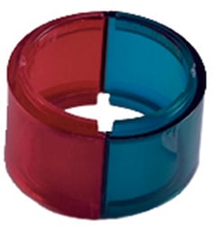Picture of Perko 0283DPALNS Replacement Red & Green Bi-Color Navigation Light Lens Set