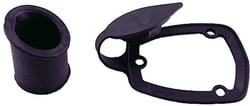 Picture of Perko 0480DP0BLK Rod Holder Cap & Gasket Kit - Replacement Flip-Up Cap with Gasket