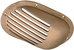 Picture of Perko 0066DP2PLB Scoop Strainer 5" x 3-1/4" for 3/4" & 1" Thru-Hulls