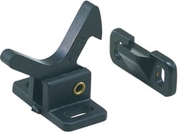 Picture of Perko 1021DP0BLK Black Plastic Elbow Catch with Integral Spring