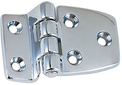 Picture of Perko 1214DP1CHR Chrome Plated Offset Shortside Hinge 2-1/2 Inch