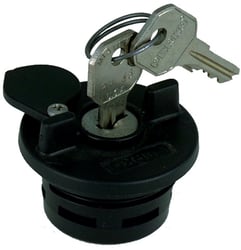 Picture of Perko 1324DP0BLK Chromalex Locking Fuel Gas Cap with Keys