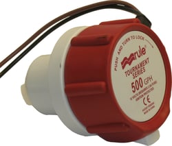 Picture of Xylem 46DR Rule Marine800 Tournament Series Livewell Pump Replacement Motor Cartridge 800 GPH 12V