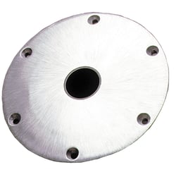 Picture of Springfield Marine 1640002 Spring-Lock 9" Round Pedestal Base Non-Locking Satin Finish