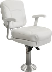 Picture of Springfield Marine 1001303 Ladder Back Chair Package with Cushions and Pedestal