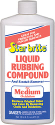 Picture of Starbrite 081316 Liquid Rubbing Compound Medium Oxidation Remover, Pint