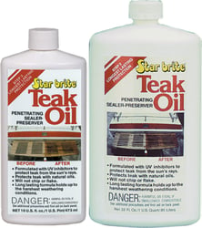 Picture of Starbrite 081616 Teak Oil Sealer and Protectant, Pint