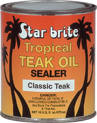 Picture of Starbrite 087932 Tropical Teak Sealer Natural Light Quart