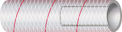 Picture of Sierra 116-162-0126 Clear Reinforced PVC Water & Vent Hose 1/2 in x 50 ft with Red Tracer