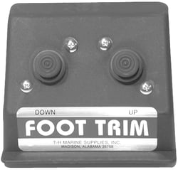 Picture of T-H Marine HT1DP Hot Trim Floor Mounted Foot Trim Control