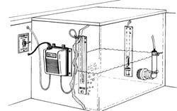Picture of T-H Marine PAS1DP Pro-Air 12V Livewell Aeration System with Air Stones