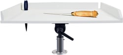 Picture of Taco Metals P01-2120W Gunnel Mount Fillet Table 12x20
