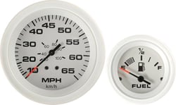 Picture of Sierra 68371P Arctic 3" Speedometer Kit 65 MPH White Marine Gauge