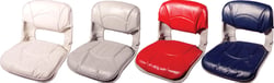 Picture of Tempress Products 54035 White All Weather Low Back Marine Boat Seat with Cushion