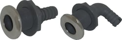 Picture of Whitecap Industries S-3803 316 Stainless Steel Nylon Barbed Thru-Hull 1-1/8 Inch