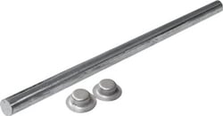 Picture of SeaSense 50081043 Roller Shaft with Pal Nuts 5/8" x 13-1/2"