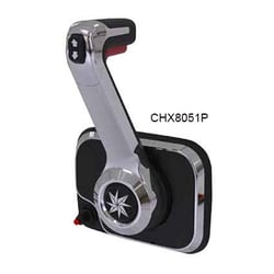 Picture of Seastar Solutions CHX8051P Control Xtreme Side Mount Chrome Single Lever