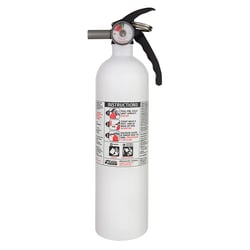 Picture of Kidde Safety 466628MTL Marine Fire Extinguisher 10 BC White with Gauge