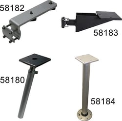 Picture of Camco 58184 Pedestal Grill Mount for Stow 'N' Go and Profile BBQs