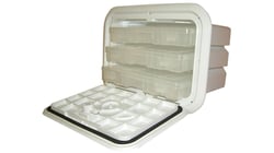 Picture of T-H Marine TDS-1115-3T-2P 11x15 Tackle Center with 3 Trays Polar White
